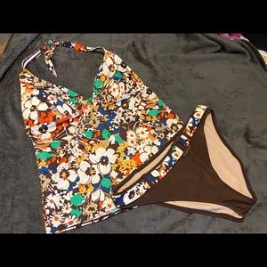 Victoria Secret XL Floral Tankini